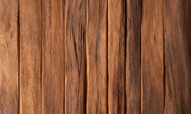 Doğal desenli ahşap doku. arkaplan olarak kahverengi tahtalar