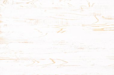 Beyazlatılmış tahta masa, üst manzara. Doğal ahşap dokusu 