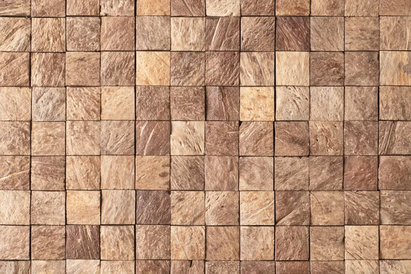 Duvar panelinin yüzeyi arka plan olarak tahtaları oluşturdu. kahverengi ahşap doku