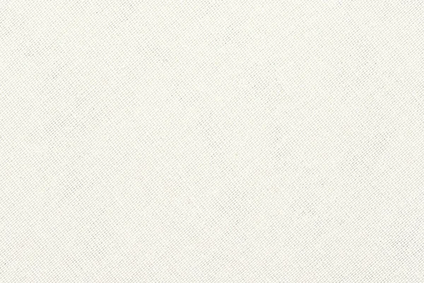 Witte Stof Textuur Lichte Achtergrond Van Natuurlijk Linnen — Stockfoto