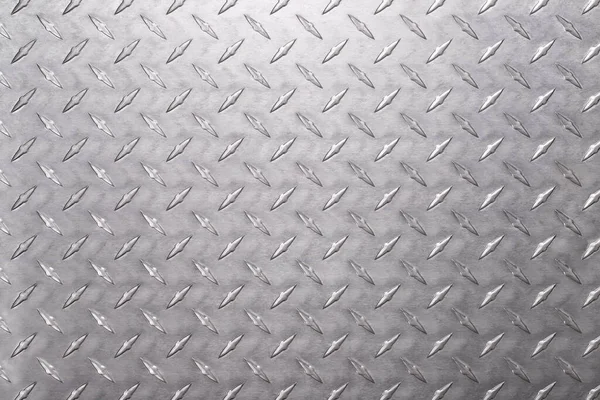 Metaliczna Powierzchnia Diamentowym Wzorem Blacha Stalowa Lub Aluminiowa Tło Metalowe Obrazek Stockowy