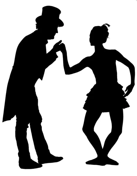 Kadın ve erkeklerin siluetleri