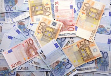 euro banknot arka planı