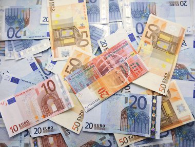 euro banknot arka planı