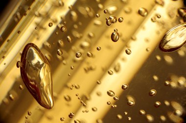 Kabarcıkların soyut arkaplanı