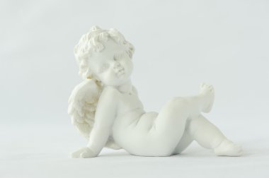 kanatlı bir melek heykeli