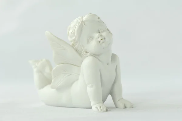 Kanatlı bir melek heykeli - Stok İmaj