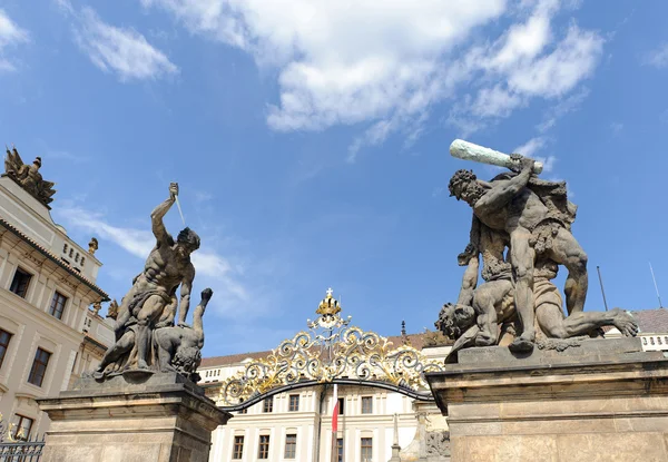 Matthias gate of Castle in Hradcany — Stock Photo, Image