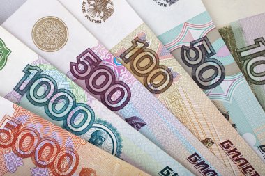 Russian money clipart