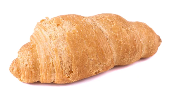 Croissant, isolato su sfondo bianco — Foto Stock