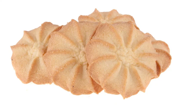 Cookies izolované na bílém pozadí — Stock fotografie