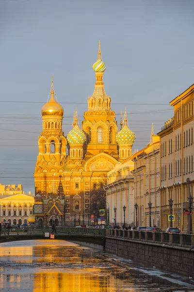 Church of the Resurrection (Savior on Spilled Blood). St. Petersburg. Russia — Stock Photo, Image