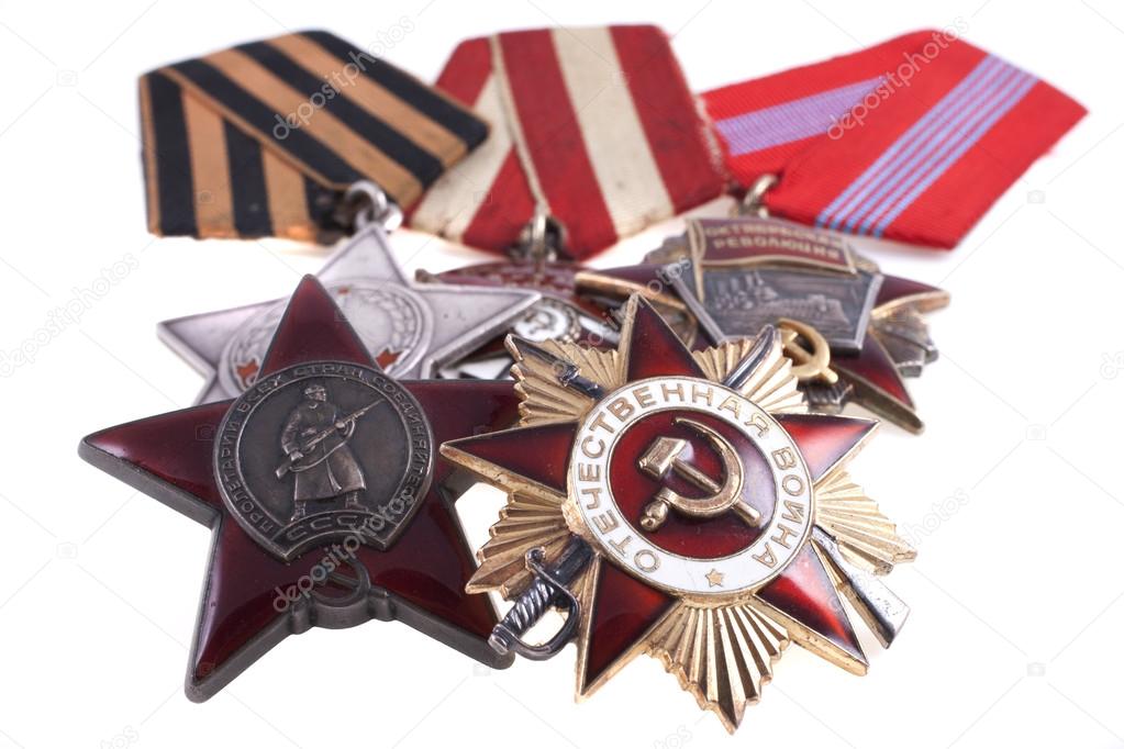 Awards of the USSR. Orders of the Great Patriotic War 1st and 2nd degree and the Order of the Red Star