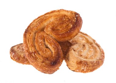 Beyaz arkaplanda çerezler