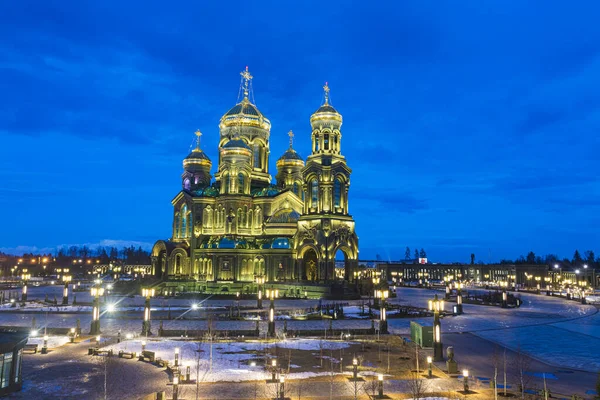 Rusia Región Moscú Cubana Templo Principal Las Fuerzas Armadas Federación — Foto de Stock