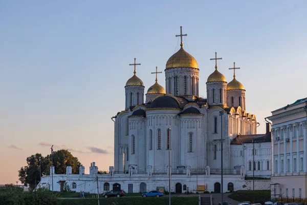 Rusko Zlatý Prsten Vladimir City Katedrála Nanebevzetí — Stock fotografie