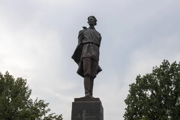 Nizhny Novgorod Sculpture Maxim Gorky — Stock Photo, Image