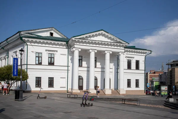 Russland Nischni Nowgorod Gebäude Der Bolschaja Pokrowskaja Straße — Stockfoto