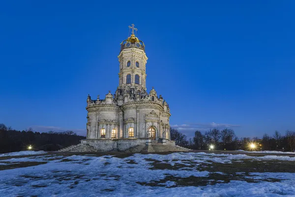 Russia Dubrovitsy Regione Mosca Chiesa Del Segno Della Beata Vergine — Foto Stock