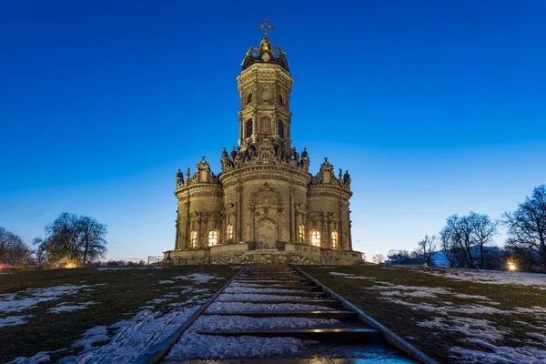 Ryssland Dubrovitsy Moskvaregionen Kyrkan Tecknet Jungfru Maria Gården Dubrovitsy — Stockfoto