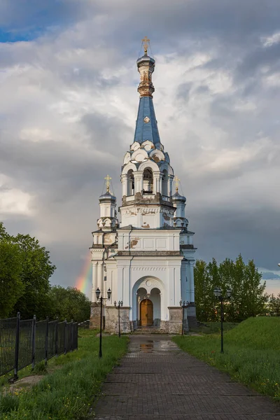 Россия Ницинская Церковь Святой Мученицы Александры — стоковое фото