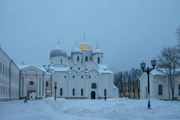 Rusko Velikiy Novgorod Katedrála Sophia — Stock fotografie