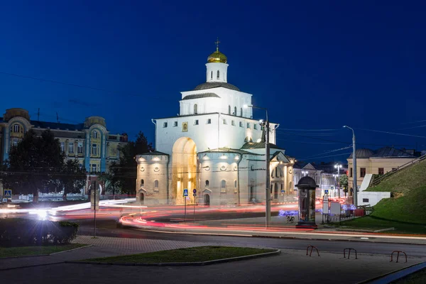 Росія Золотий Перстень Золоті Ворота Міста Володимира — стокове фото