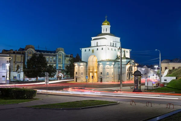 Rusland Gouden Ring Vladimir Stad Gouden Poort — Stockfoto