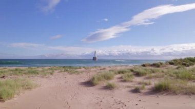 Rattray Head Kumulları ve Kuzey Doğu İskoçya sahillerindeki Deniz feneri