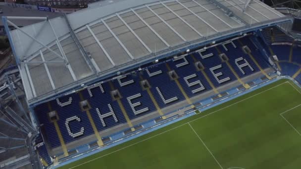 Stamford Bridge Chelsea Labdarúgó Klub Standja — Stock videók