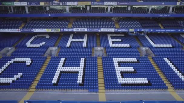 Chelsea Football Club Áll Stamford Bridge — Stock videók