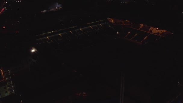 Stamford Bridgeでスタジアムライトが点灯 チェルシーFc Night — ストック動画