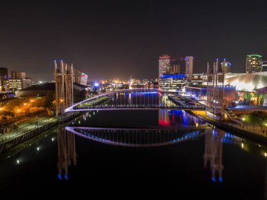 Manchester İngiltere 'deki Media City Televizyon Stüdyoları