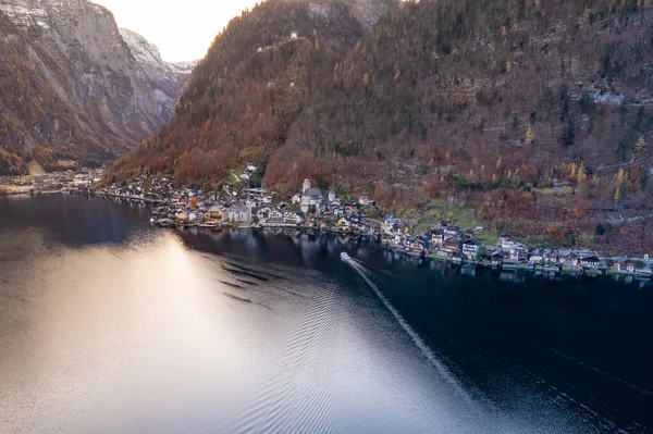 Hallstatt Beautiful Lakeside Town Austria — Stock Photo, Image