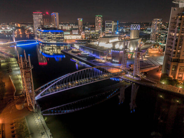 Телестудия "Медиа Сити" в Манчестере, Великобритания