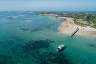 Scilly Adaları İngiltere 'de Su Taksisi