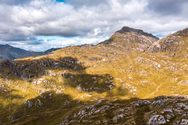 Hory Skotské Vysočině Během Léta — Stock fotografie