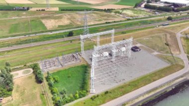 Elektrik Alt İstasyonu ve Yüksek Voltajlı Birincil Güç Dağıtım Tesisi