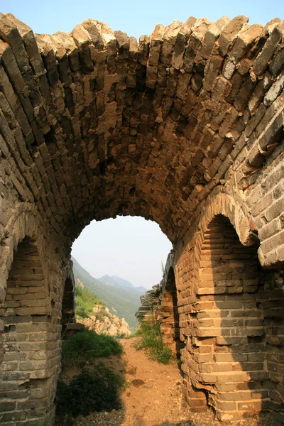 The original ecological Great Wall — Stock Photo, Image