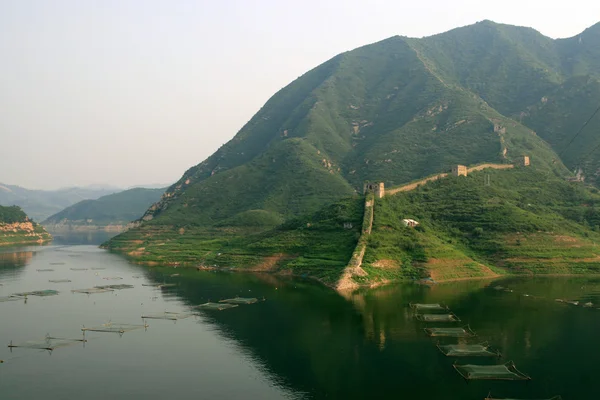 The original ecological Great Wall — Zdjęcie stockowe