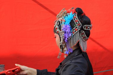Kulis makyaj opera oyuncusu