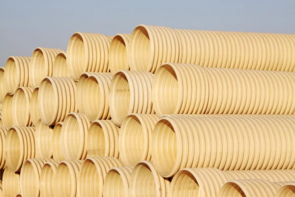 Fios de tubo de plástico — Fotografia de Stock