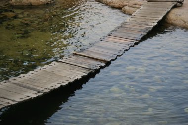 ahşap köprü