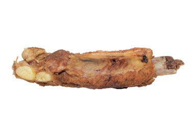 costillas de cerdo cocidas