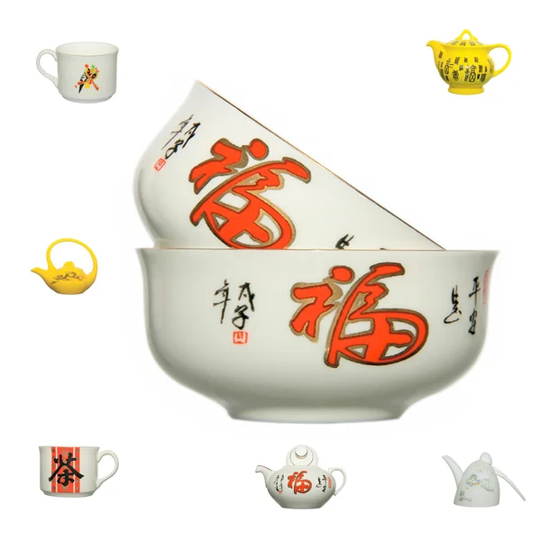 Čínská keramika produktu ikona — Stock fotografie