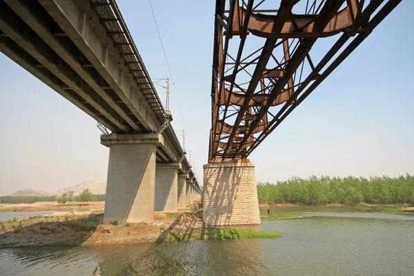 Σιδηρά γέφυρα — Φωτογραφία Αρχείου
