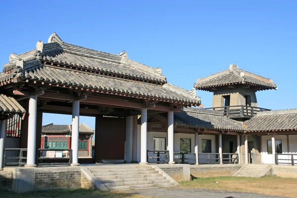 Starověká čínská architektura — Stock fotografie