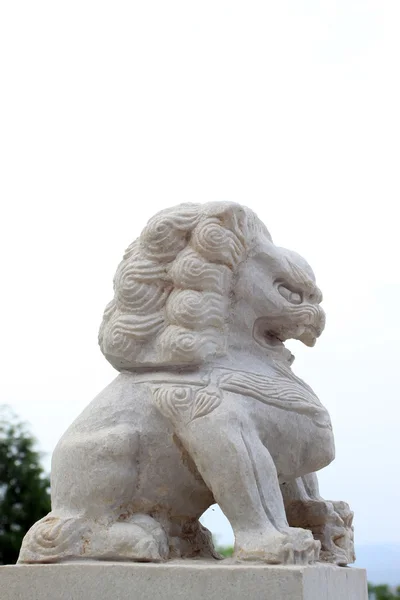 Leão de pedra — Fotografia de Stock