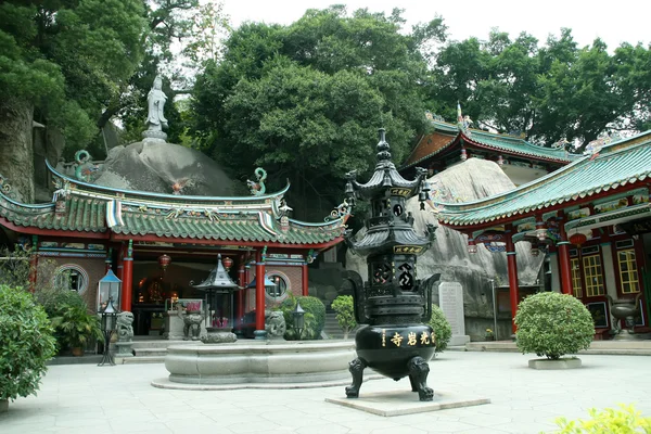 Chińska świątynia krajobraz — Zdjęcie stockowe
