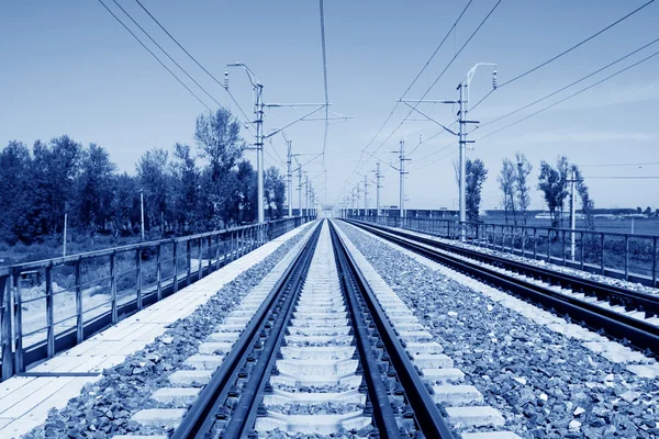 Bahngleise — Stockfoto